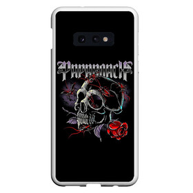 Чехол для Samsung S10E с принтом Papa Roach Rose в Екатеринбурге, Силикон | Область печати: задняя сторона чехла, без боковых панелей | alternative | metall | music | papa roach | rock | альтернатива | металл | музыка | папа роач | папа роуч | папа таракан | рок