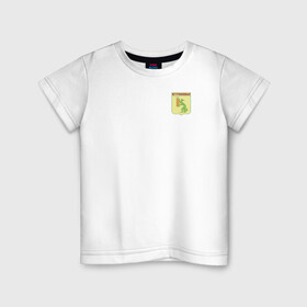 Детская футболка хлопок с принтом Герб города Нитроэмальск в Екатеринбурге, 100% хлопок | круглый вырез горловины, полуприлегающий силуэт, длина до линии бедер | герб | нитра | нитроэмаль | сувенир | туризм | эмаль