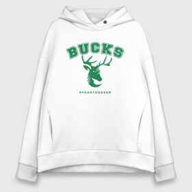 Женское худи Oversize хлопок с принтом Bucks - Champions в Екатеринбурге, френч-терри — 70% хлопок, 30% полиэстер. Мягкий теплый начес внутри —100% хлопок | боковые карманы, эластичные манжеты и нижняя кромка, капюшон на магнитной кнопке | antetokounmpo | basketball | bucks | giannis | milwaukee | mvp | nba | sport | streetball | адетокумбо | бакс | баскетбол | игра | милуоки | мяч | нба | олень | спорт | стритбол | тренер | чемпион | янис