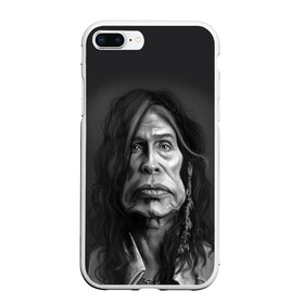 Чехол для iPhone 7Plus/8 Plus матовый с принтом Steven Tyler | AEROSMITH (Z) в Екатеринбурге, Силикон | Область печати: задняя сторона чехла, без боковых панелей | aerosmith | rock | steven tyler | айросмит | блюз рок | брэд уитфорд | глэм метал | глэм рок | джо перри | джоуи крамер | музыка | рок | рок н ролл | стивен тайлер | том хэмилтон | хард рок