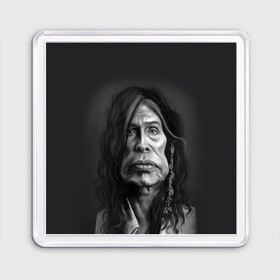 Магнит 55*55 с принтом Steven Tyler | AEROSMITH (Z) в Екатеринбурге, Пластик | Размер: 65*65 мм; Размер печати: 55*55 мм | aerosmith | rock | steven tyler | айросмит | блюз рок | брэд уитфорд | глэм метал | глэм рок | джо перри | джоуи крамер | музыка | рок | рок н ролл | стивен тайлер | том хэмилтон | хард рок