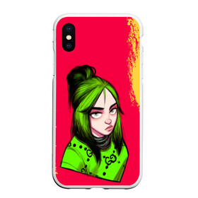 Чехол для iPhone XS Max матовый с принтом BILLIE EILISH | БИЛЛИ АЙЛИШ (Z) в Екатеринбурге, Силикон | Область печати: задняя сторона чехла, без боковых панелей | be | billie | billie eilish | blohsh | ghoul | айлиш | билли | билли айлиш | бэрд | пайрат | пайрат бэрд