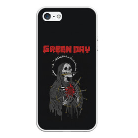 Чехол для iPhone 5/5S матовый с принтом GreenDay | ГринДей | Poster (Z) в Екатеринбурге, Силикон | Область печати: задняя сторона чехла, без боковых панелей | Тематика изображения на принте: billie joe armstrong | greenday | rock | альтернативный | билли джо армстронг | гриндей | зеленый день | майк дёрнт | музыка | панк рок | поп панк | рок | тре кул