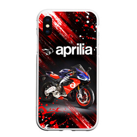 Чехол для iPhone XS Max матовый с принтом APRILIA / АПРИЛИЯ / MOTO в Екатеринбурге, Силикон | Область печати: задняя сторона чехла, без боковых панелей | Тематика изображения на принте: 120. | 50 | aprilia | motorcycle | motosport | racing | rs | speed | sport | априлия | байк | гонки | двигатель | мото | мотокросс | мотоспорт | мототриал | мотоцикл | скорость | спорт