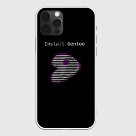 Чехол для iPhone 12 Pro Max с принтом Install Gentoo в Екатеринбурге, Силикон |  | Тематика изображения на принте: distro | gentoo | linux | programmer | генту | дистибутив | линух | программистам