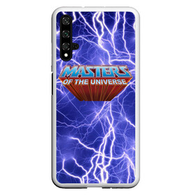 Чехол для Honor 20 с принтом Masters of the Universe | Logo | Лого (Z) в Екатеринбурге, Силикон | Область печати: задняя сторона чехла, без боковых панелей | he man | logo | masters of the universe | mult | she ra | властелины вселенной | лого | логотип | мульт | мультфильм