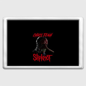 Магнит 45*70 с принтом CHRIS FENH | SLIPKNOT | СЛИПКНОТ (Z) в Екатеринбурге, Пластик | Размер: 78*52 мм; Размер печати: 70*45 | chris fenh | rock | slipknot | крис фенх | петля | рок | скользящий узел | слипкнот | тяжелый рок | удавка