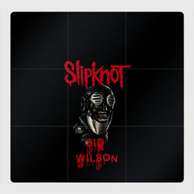 Магнитный плакат 3Х3 с принтом SID WILSON | SLIPKNOT | СЛИПКНОТ (Z) в Екатеринбурге, Полимерный материал с магнитным слоем | 9 деталей размером 9*9 см | rock | sid wilson | slipknot | петля | рок | сид вилсон | скользящий узел | слипкнот | тяжелый рок | удавка