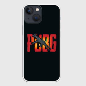 Чехол для iPhone 13 mini с принтом Pubg Ump в Екатеринбурге,  |  | battle royale | game | games | playerunknowns battlegrounds | pubg | батл роял | баттлграунд анноун | игра | игры | паб джи | пабжи