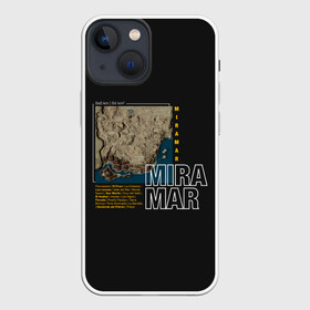 Чехол для iPhone 13 mini с принтом Мирамар в Екатеринбурге,  |  | battle royale | game | games | playerunknowns battlegrounds | pubg | батл роял | баттлграунд анноун | игра | игры | паб джи | пабжи