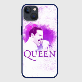 Чехол для iPhone 13 с принтом Freddie Mercury | Queen (Z) в Екатеринбурге,  |  | freddie mercury | music | queen | брайан мэй | глэм рок | джон дикон | квин | королева | музыка | поп рок | роджер тейлор | фредди меркьюри | хард рок