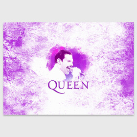 Поздравительная открытка с принтом Freddie Mercury | Queen (Z) в Екатеринбурге, 100% бумага | плотность бумаги 280 г/м2, матовая, на обратной стороне линовка и место для марки
 | Тематика изображения на принте: freddie mercury | music | queen | брайан мэй | глэм рок | джон дикон | квин | королева | музыка | поп рок | роджер тейлор | фредди меркьюри | хард рок