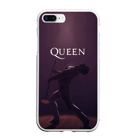 Чехол для iPhone 7Plus/8 Plus матовый с принтом Freddie Mercury | Queen (Z) в Екатеринбурге, Силикон | Область печати: задняя сторона чехла, без боковых панелей | freddie mercury | music | queen | брайан мэй | глэм рок | джон дикон | квин | королева | музыка | поп рок | роджер тейлор | фредди | фредди меркьюри | фреди | хард рок