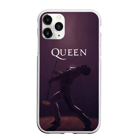 Чехол для iPhone 11 Pro Max матовый с принтом Freddie Mercury | Queen (Z) в Екатеринбурге, Силикон |  | freddie mercury | music | queen | брайан мэй | глэм рок | джон дикон | квин | королева | музыка | поп рок | роджер тейлор | фредди | фредди меркьюри | фреди | хард рок