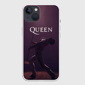 Чехол для iPhone 13 с принтом Freddie Mercury | Queen (Z) в Екатеринбурге,  |  | freddie mercury | music | queen | брайан мэй | глэм рок | джон дикон | квин | королева | музыка | поп рок | роджер тейлор | фредди | фредди меркьюри | фреди | хард рок
