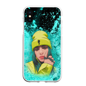 Чехол для iPhone XS Max матовый с принтом BILLIE EILISH | БИЛЛИ АЙЛИШ (Z) в Екатеринбурге, Силикон | Область печати: задняя сторона чехла, без боковых панелей | be | billie | billie eilish | blohsh | ghoul | айлиш | билли | билли айлиш | бэрд | пайрат | пайрат бэрд