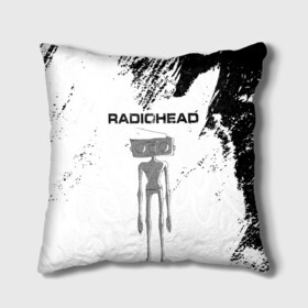 Подушка 3D с принтом Radiohead | Радиохед (Z) в Екатеринбурге, наволочка – 100% полиэстер, наполнитель – холлофайбер (легкий наполнитель, не вызывает аллергию). | состоит из подушки и наволочки. Наволочка на молнии, легко снимается для стирки | radiohead | thomas edward yorke | альтернативный рок | арт рок | джонни гринвуд | инди рок | колин гринвуд | том йорк | фил селуэй | эд о’брайен | экспериментальный рок | электронная музыка