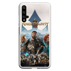 Чехол для Honor 20 с принтом Kings Bounty 2 трио в Екатеринбурге, Силикон | Область печати: задняя сторона чехла, без боковых панелей | Тематика изображения на принте: games | kings bounty 2 | knight | magic | pc | playstation | rpg | sword | xbox | игры | иксбокс | королевская награда | магия | меч | пк | плейстешен | рпг | рыцарь