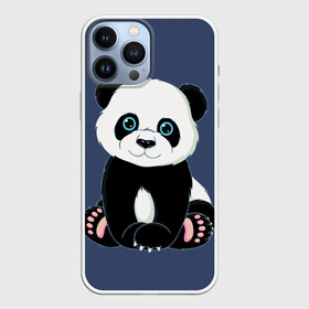 Чехол для iPhone 13 Pro Max с принтом Милая Панда (Sweet Panda) в Екатеринбурге,  |  | animals | beast | panda | глаза | детям | животные | звери | лапки | милые | мульт | панда | растения | цветы | эвкалипт