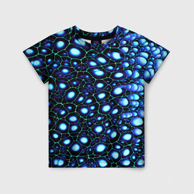 Детская футболка 3D с принтом Абстракция-макрокраска в Екатеринбурге, 100% гипоаллергенный полиэфир | прямой крой, круглый вырез горловины, длина до линии бедер, чуть спущенное плечо, ткань немного тянется | абстрактный фон | акварель | взрыв | волна | гладкая | движение | декоративный | дизайн | красота | кривая | мечта | микс | многоцветный | модный | обучение творчеству | палитра | пигмент | рисование