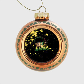 Стеклянный ёлочный шар с принтом Зоро One Piece. Большой куш в Екатеринбурге, Стекло | Диаметр: 80 мм | Тематика изображения на принте: anime | manga | one piece | zoro roronoa | аниме | большой куш | ван пис | великий флот | вон пис | зородзюро | король пиратов | манга | мечник | охотник за головами | охотник на пиратов | пират