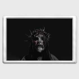 Магнит 45*70 с принтом Joey Jordison в Екатеринбурге, Пластик | Размер: 78*52 мм; Размер печати: 70*45 | alternative | metall | music | rock | slipknot | slipnot | альтернатива | металл | музыка | рок | слипкнот | слипнот