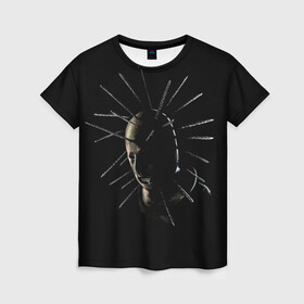 Женская футболка 3D с принтом Craig Jones в Екатеринбурге, 100% полиэфир ( синтетическое хлопкоподобное полотно) | прямой крой, круглый вырез горловины, длина до линии бедер | alternative | metall | music | rock | slipknot | slipnot | альтернатива | металл | музыка | рок | слипкнот | слипнот