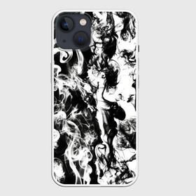 Чехол для iPhone 13 с принтом Dead water 3D. Мертвая вода 3Д в Екатеринбурге,  |  | 3d | 3д | dead | fire | flame | flames | pattern | water | whater | белый | вода | дым | дымка | камуфляж | ликвид | мертвая вода | огонь | паттерн | пламя | снег | текстура | черно белый | черный