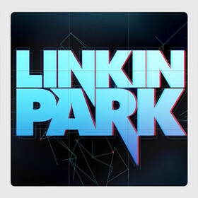 Магнитный плакат 3Х3 с принтом Linkin Park в Екатеринбурге, Полимерный материал с магнитным слоем | 9 деталей размером 9*9 см | alternative | linkin park | metall | music | rock | альтернатива | линкин парк | металл | музыка | рок