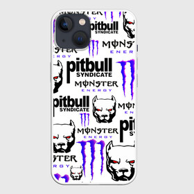 Чехол для iPhone 13 с принтом PITBULL SYNDICATE X MONSTER в Екатеринбурге,  |  | Тематика изображения на принте: games | monster energy | pitbull syndicate | игры | питбудь синдикат | питбуль | разработчик игр | собака | энергетик. | эрик давидыч