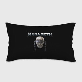 Подушка 3D антистресс с принтом Megadeth в Екатеринбурге, наволочка — 100% полиэстер, наполнитель — вспененный полистирол | состоит из подушки и наволочки на молнии | megadeth | rock | trash metal | мега | мегадетх | метал | рок