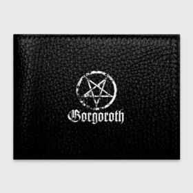 Обложка для студенческого билета с принтом Gorgoroth в Екатеринбурге, натуральная кожа | Размер: 11*8 см; Печать на всей внешней стороне | blackmetal | gorgoroth | metal | rock | блэк метал | горгоротх | группы | рок | роцк