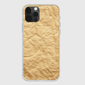 Чехол для iPhone 12 Pro Max с принтом БУМАЖНАЯ ТЕКСТУРА в Екатеринбурге, Силикон |  | grey | papper | texture | бумага | картон | лист | мятая | паттерн | сгибы | серый | текстура | упаковка
