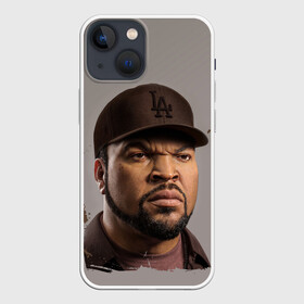 Чехол для iPhone 13 mini с принтом Ice Cube | Айс Куб (Z) в Екатеринбурге,  |  | ice cube | oshea jackson | rap | айс куб | айс кьюб | реп | репер | рэпер | хип хоп