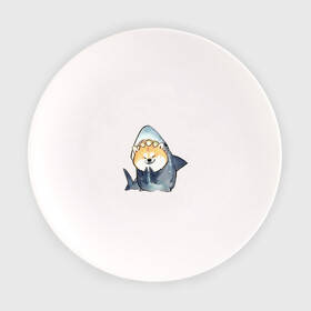 Тарелка с принтом Акуло-пёс в Екатеринбурге, фарфор | диаметр - 210 мм
диаметр для нанесения принта - 120 мм | акита ину | акула | арт | костюм | пёс | рисунок | рыжая собака | рыжий пёс | сиба ину | собака