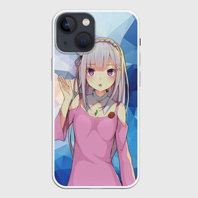 Чехол для iPhone 13 mini с принтом EmiliaRem в Екатеринбурге,  |  | anime | emilia | re | re zero | rem | аниме | жизнь с нуля | ре зеро | рем | эмилия