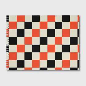Альбом для рисования с принтом Образец шахматной доски в Екатеринбурге, 100% бумага
 | матовая бумага, плотность 200 мг. | блоки | вектор | геометрический | графический | модульный | символ | узор | шахматная доска