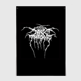 Постер с принтом Darkthrone в Екатеринбурге, 100% бумага
 | бумага, плотность 150 мг. Матовая, но за счет высокого коэффициента гладкости имеет небольшой блеск и дает на свету блики, но в отличии от глянцевой бумаги не покрыта лаком | darkthrone | metal | rock | блэк метал | дарктрон | метал | рок | темный трон