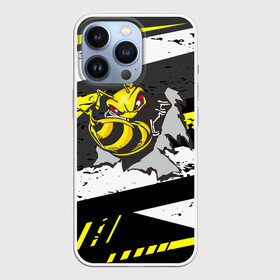 Чехол для iPhone 13 Pro с принтом Оса 3D в Екатеринбурге,  |  | 3d | жало | мед | насекомое | оса | пчела