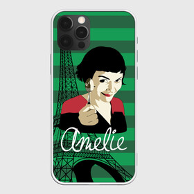 Чехол для iPhone 12 Pro Max с принтом Amelie в Екатеринбурге, Силикон |  | amelie | eiffel tower | french comedy | holding a spoon | paris | the fabulous destiny of amelie poulain | амели | держит ложку | комедия | невероятная судьба амели пулен | париж | романтическая | французская | эйфелева башня