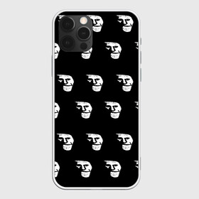 Чехол для iPhone 12 Pro Max с принтом Dark trollface в Екатеринбурге, Силикон |  | creepypasta | scary | мем | мрак | троллфейс