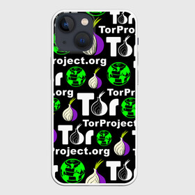 Чехол для iPhone 13 mini с принтом ТОР   TOR PROJECT BROWSER в Екатеринбурге,  |  | tor browser | torproject | анонимность | анонимный браузер | взлом | даркнет | зеркала | луковица | тор браузер | хакер | черный интернет.