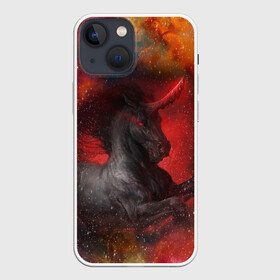 Чехол для iPhone 13 mini с принтом Единорог | Unicorn (Z) в Екатеринбурге,  |  | unicorn | unicornis | вымышленное существо | единорог | инрог | каркаданн | мифическое существо | моноцерос | нарвал | существо