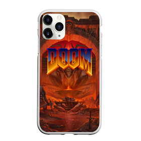 Чехол для iPhone 11 Pro матовый с принтом DOOM | ДУМ (Z) в Екатеринбурге, Силикон |  | demons | devil | doom | doom eternal | doom slayer | hell | slayer | ад | вега | демоны | дум | икона греха | какодемон | манкубус | солдат рока | элементаль боли