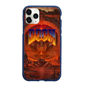 Чехол для iPhone 11 Pro Max матовый с принтом DOOM | ДУМ (Z) в Екатеринбурге, Силикон |  | demons | devil | doom | doom eternal | doom slayer | hell | slayer | ад | вега | демоны | дум | икона греха | какодемон | манкубус | солдат рока | элементаль боли