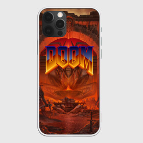 Чехол для iPhone 12 Pro Max с принтом DOOM | ДУМ (Z) в Екатеринбурге, Силикон |  | demons | devil | doom | doom eternal | doom slayer | hell | slayer | ад | вега | демоны | дум | икона греха | какодемон | манкубус | солдат рока | элементаль боли