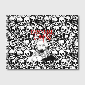 Альбом для рисования с принтом Cannibal Corpse | Труп Каннибала (Z) в Екатеринбурге, 100% бумага
 | матовая бумага, плотность 200 мг. | Тематика изображения на принте: cannibal | cannibal corpse | corpse | death metal | deathgrind | алекс уэбстер | брутальный дэт метал | дэт метал | дэтграйнд | пол мазуркевич | роб барретт | труп каннибала
