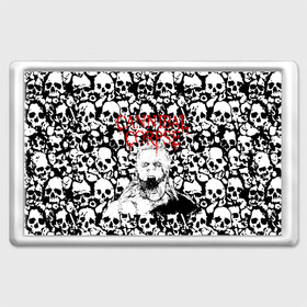 Магнит 45*70 с принтом Cannibal Corpse | Труп Каннибала (Z) в Екатеринбурге, Пластик | Размер: 78*52 мм; Размер печати: 70*45 | Тематика изображения на принте: cannibal | cannibal corpse | corpse | death metal | deathgrind | алекс уэбстер | брутальный дэт метал | дэт метал | дэтграйнд | пол мазуркевич | роб барретт | труп каннибала