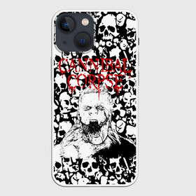 Чехол для iPhone 13 mini с принтом Cannibal Corpse | Труп Каннибала (Z) в Екатеринбурге,  |  | cannibal | cannibal corpse | corpse | death metal | deathgrind | алекс уэбстер | брутальный дэт метал | дэт метал | дэтграйнд | пол мазуркевич | роб барретт | труп каннибала