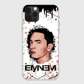 Чехол для iPhone 12 Pro Max с принтом EMINEM | ЭМИНЕМ (Z) в Екатеринбурге, Силикон |  | eminem | rap | еминем | зарубежный реп | реп | эминем